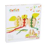 Jucarie Din Lemn Cubika "Joc De Snuruit Fructe" - imagine 4
