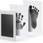 Kit amprenta cu cerneala pentru piciorus si manuta, marime amprenta 7.5 x 12 cm