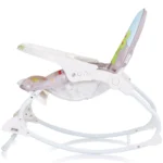 Balansoar pentru bebelusi, devine scaunel - Chipolino Enjoy Dinozauri, 0 luni+ - imagine 2