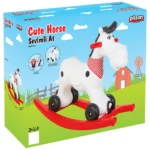 Balansoar pentru copii Pilsan Cute Horse white - imagine 2