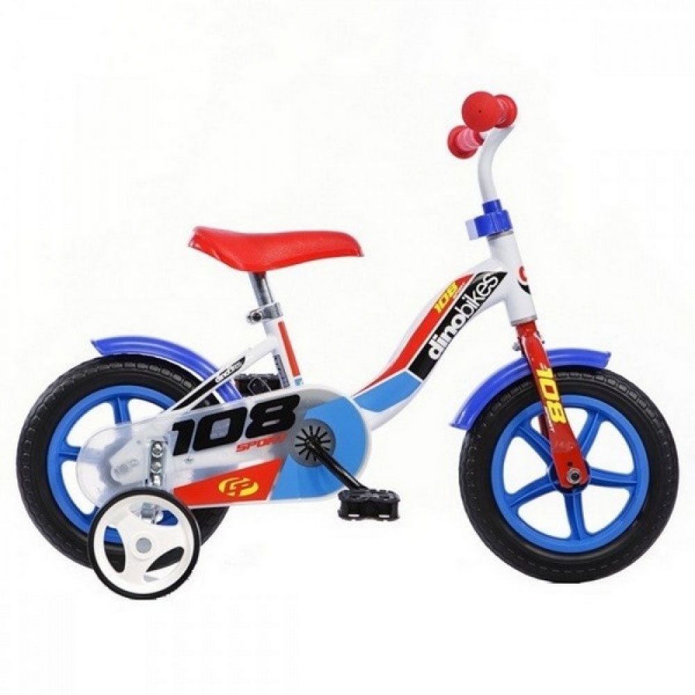 bicicleta-copii-dino-bikes-10-108-sport-alb-cu-albastru-1.jpg Bicicleta copii Dino Bikes 10' 108 Sport alb si albastru - imagine 1