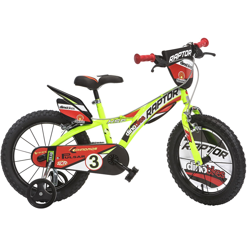 bicicleta-copii-dino-bikes-16-raptor-galben-1.jpg Bicicleta copii Dino Bikes 16' Raptor galben - imagine 1