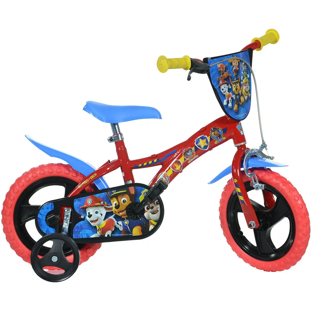 Bicicleta pentru copii 3-5 ani Patrula Catelusilor