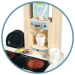 Bucatarie pentru copii Smoby Bon Appetit Albastru cu 23 accesorii, sunete si design frantuzesc, 3 ani+ - imagine 7