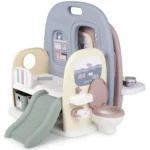 Centru de ingrijire pentru papusi Smoby Baby Care Childcare Center albastru roz cu accesorii - imagine 5