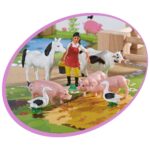 Ferma din lemn Eichhorn 51x36x17 cm cu accesorii - imagine 2