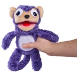 Jucarie de plus Simba ScreamerZ Monkey 30 cm cu sunete - imagine 3