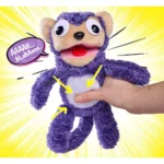Jucarie de plus Simba ScreamerZ Monkey 30 cm cu sunete - imagine 5