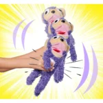 Jucarie de plus Simba ScreamerZ Monkey 30 cm cu sunete - imagine 6