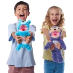 Jucarie de plus Simba ScreamerZ Monkey 30 cm cu sunete - imagine 8