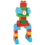 Jucarie Pilsan Cuburi de construit in cutie Super Blocks 95 piese - imagine 2