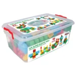 Jucarie Pilsan Cuburi de construit in cutie Super Blocks 95 piese - imagine 4