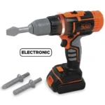 Jucarie Smoby Bormasina electronica Black & Decker cu accesorii - imagine 2