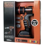 Jucarie Smoby Bormasina electronica Black & Decker cu accesorii - imagine 4