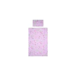 Lenjerie patut copii Kitty 4 piese roz - imagine 3