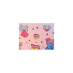 Lenjerie patut copii Princess 4 piese roz - imagine 3