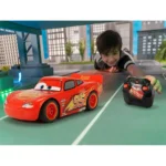 Masina Dickie Toys Cars 3 Turbo Racer Lightning McQueen cu telecomanda - imagine 4