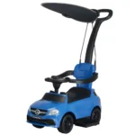 Masinuta de impins pentru copii cu maner