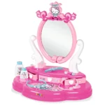 Masuta de machiaj pentru copii Hello Kitty Hairdresser 2 in 1, Smoby, 3 ani+ - imagine 2