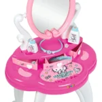 Masuta de machiaj pentru copii Hello Kitty Hairdresser 2 in 1, Smoby, 3 ani+ - imagine 5