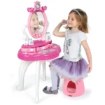Masuta de machiaj pentru copii Hello Kitty Hairdresser 2 in 1, Smoby, 3 ani+ - imagine 6