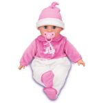Papusa cu corp moale Simba Laura Bedtime 38 cm cu accesorii