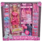 Papusa Simba Steffi Love 29 cm Mega Fashion cu 45 accesorii - imagine 3