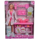 Papusa Simba Steffi Love Animal Doctor 29 cm cu accesorii - imagine 8