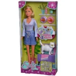 Papusa Simba Steffi Love Baby Cats 29 cm cu accesorii - imagine 7
