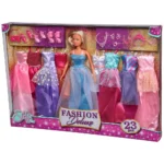 Papusa Simba Steffi Love Fashion Deluxe 29 cm cu accesorii - imagine 9
