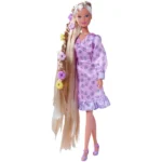 Papusa Simba Steffi Love Flower Hair 29 cm cu accesorii - imagine 2