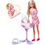Papusa Simba Steffi Love Hello Baby 29 cm cu accesorii - imagine 2