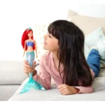 Papusa Simba Steffi Love Sparkle Mermaid 29 cm cu lumini - imagine 4