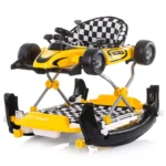Premergător pentru bebeluși multifuncțional Chipolino Racer 4 în 1 Galben – balansoar, centru de activități și sprijin pentru primii pași - imagine 6