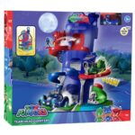 Pista de masini Dickie Toys Eroi in Pijama Team Headquarter cu 1 masinuta si 1 figurina - imagine 3