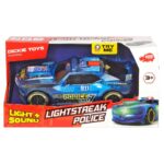 Masina de politie Dickie Toys Lightstreak Police cu sunete si lumini - imagine 3