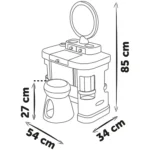 Salon de infrumusetare pentru copii Smoby My Beauty Dressing Table cu accesorii - imagine 2