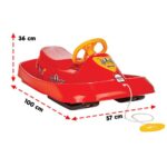 Sanie Pilsan Rally red - imagine 2