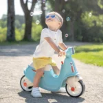 Scuter pentru copii Ride-On albastru Smoby – Jucărie fără pedale pentru micii exploratori, 18 luni+ - imagine 6