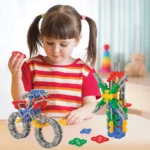 Set constructie Pilsan Building Blocks 320 piese in cutie - imagine 3