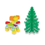Set constructie pentru copii Pilsan Master Blocks 260 piese, ergonomic și sigur, 1 an+ - imagine 4