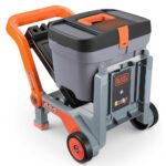 Masa de lucru Smoby Black & Decker 3 in 1 cu trusa de accesorii - imagine 3