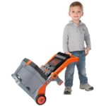 Masa de lucru Smoby Black & Decker 3 in 1 cu trusa de accesorii - imagine 5