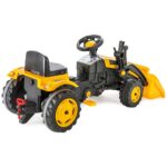 Tractor cu pedale Pilsan Active with Loader 07-315 yellow - imagine 3