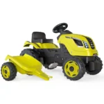 Tractor cu pedale si remorca pentru copii