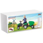 Tractor cu pedale si remorca Pilsan Active with Trailer 07-316 green - imagine 4