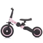 Tricicletă pentru copii Chipolino Smarty 2 în 1 – se transformă ușor în bicicletă fără pedale, Roz - imagine 5