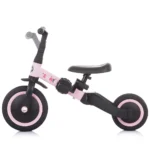 Tricicletă pentru copii Chipolino Smarty 2 în 1 – se transformă ușor în bicicletă fără pedale, Roz - imagine 6