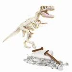 Joc Educativ pentru copii Descopera Dinozaurul T-Rex Fosforescent, Stiinta si Joaca, 6 ani+ - imagine 2