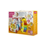 Antemergator pentru copii Winfun cu centru de activități, pian, lumini și sunete, 6 luni+ - imagine 4